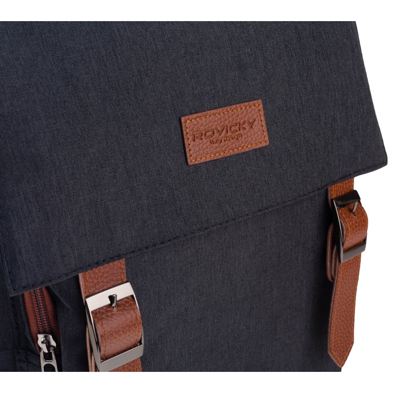 Наплічник для ноутбука Rovicky NB0985-4481 Black Наплічник для ноутбука Rovicky NB0985-4481 Black